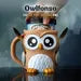 Owlfonso the Owl Ice Cream Pint Holder