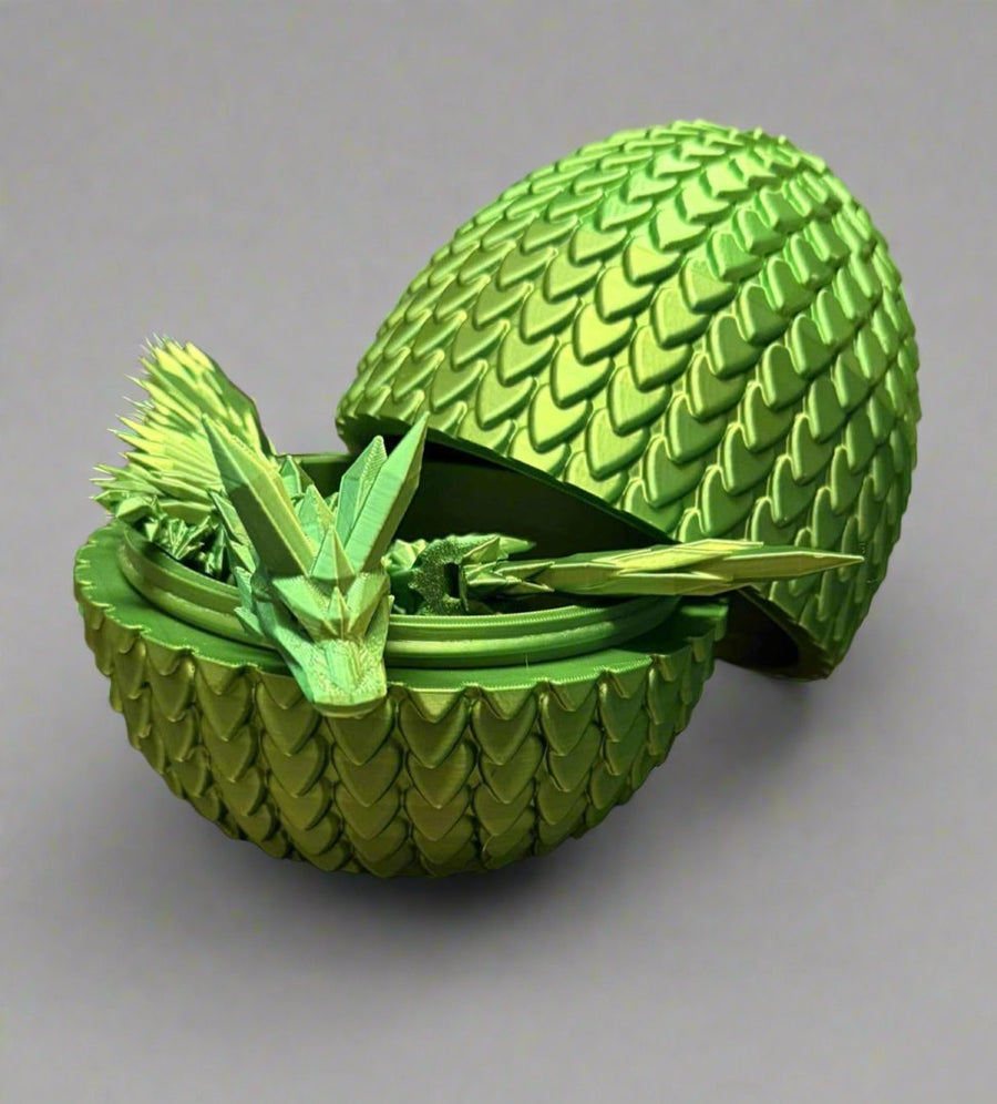 Medium Crystal Winged Dragon And Egg