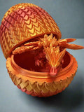 Medium Crystal Winged Dragon And Egg