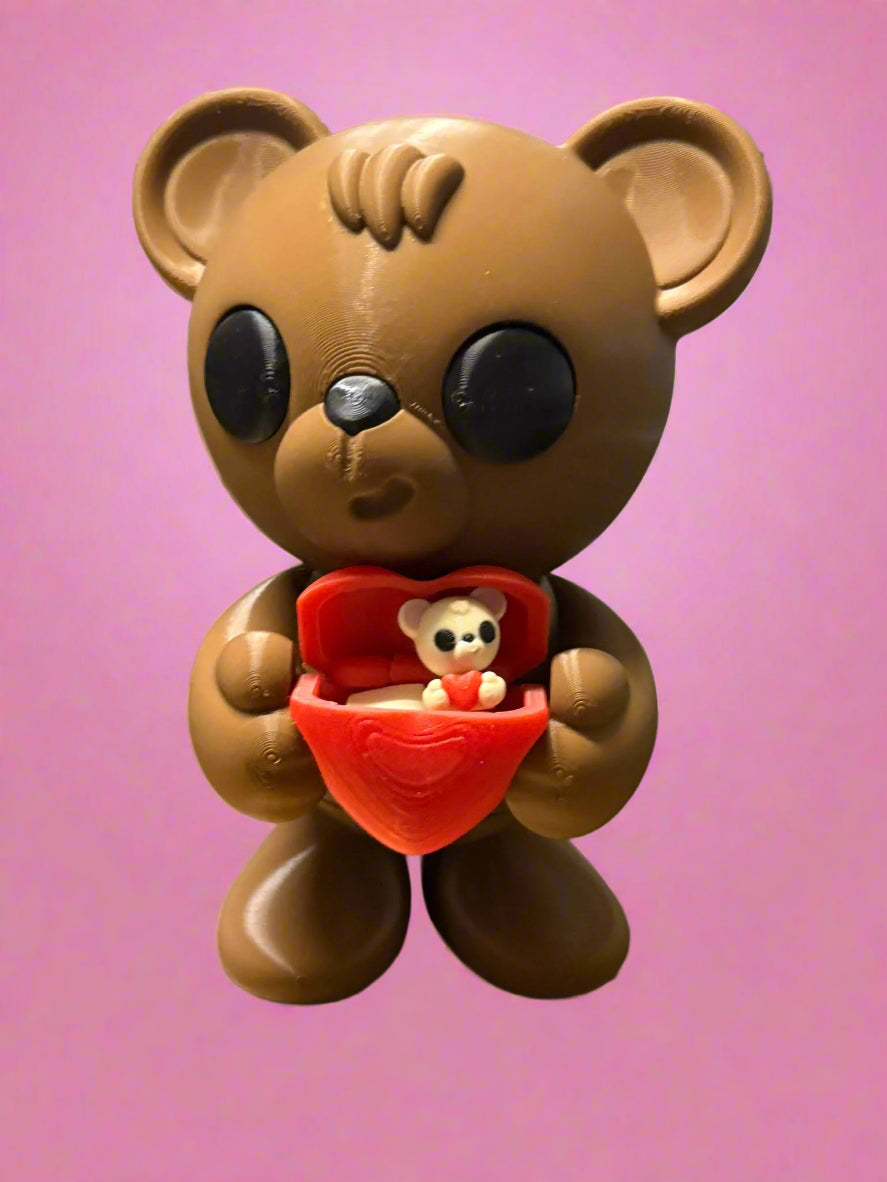 Large Heart Bear