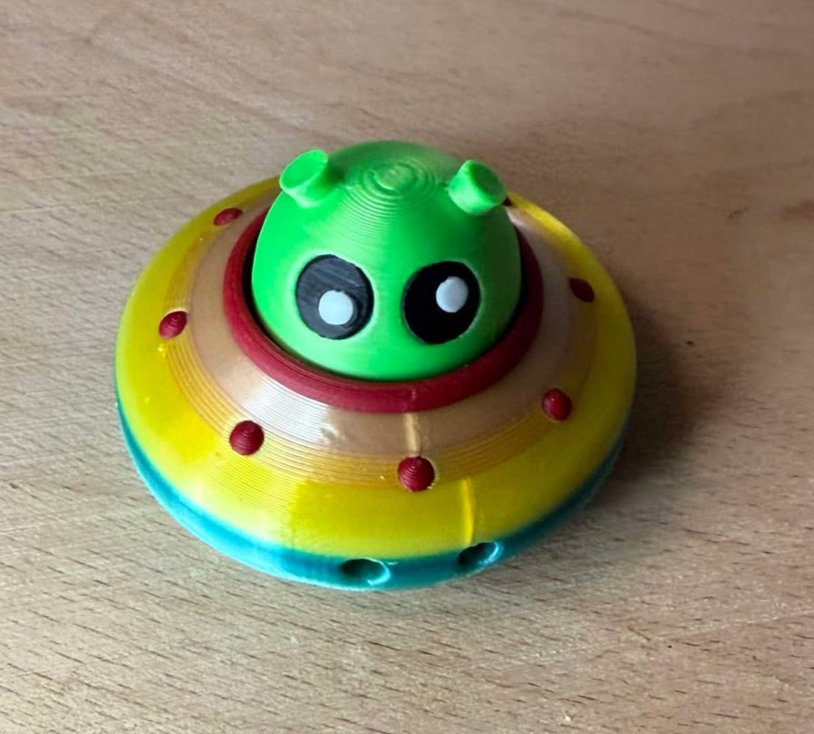 Alien Fidget Spinner/Clicker