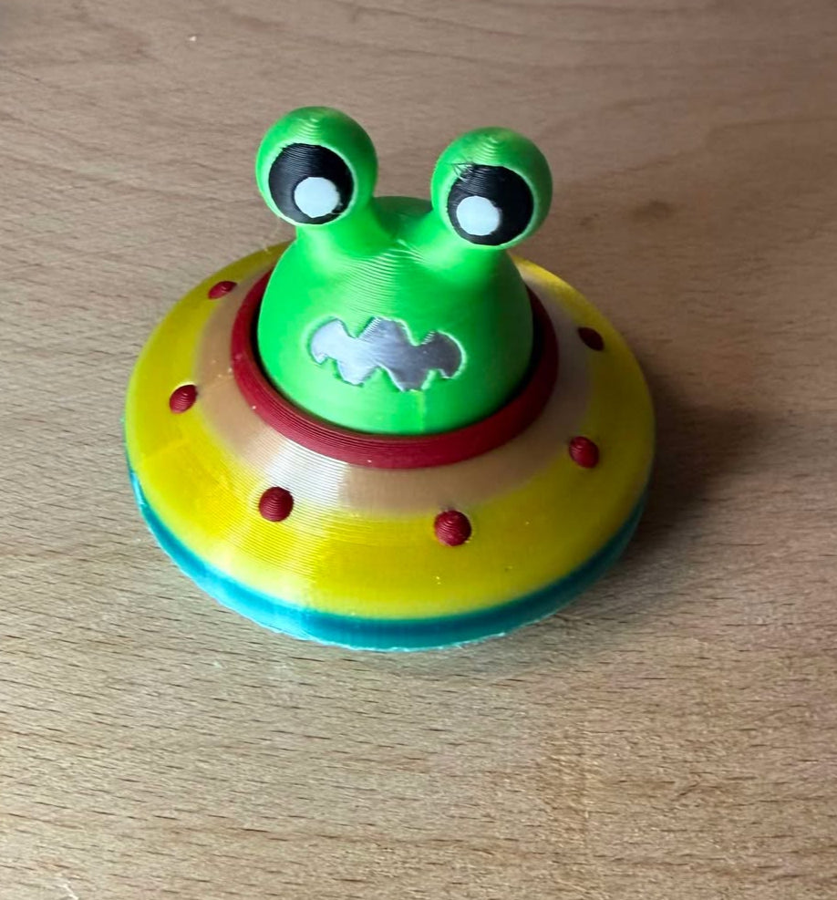 Alien Fidget Spinner/Clicker